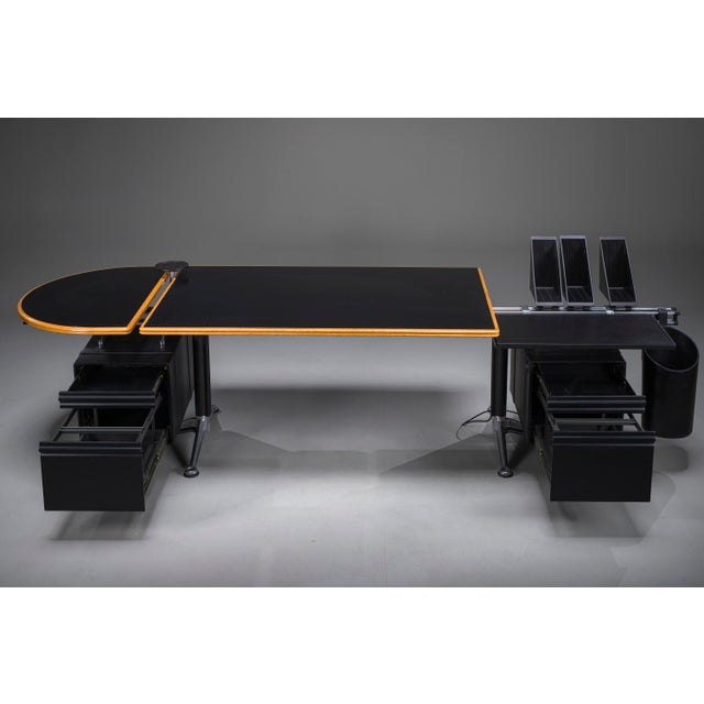 Metal Modular Executive Desk by Bruce Burdick for Herman Miller, USA, 1980s For Sale - Image 7 of 18