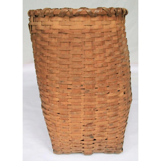 Cabin 1940s Large Adirondack Pack Basket For Sale - Image 3 of 6