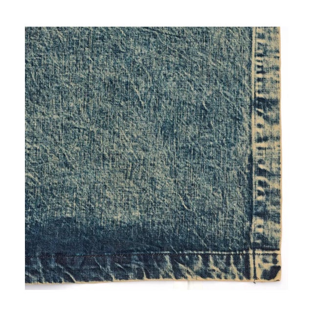 Textile Sterling Ruby, Sterling Ruby American Flag Denim Chianti Flag Tapestry Wall Hanging Pop Art, 2015 For Sale - Image 7 of 13