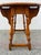 Vintage Maple Drop Leaf Table For Sale - Image 4 of 12