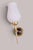 Vintage Wall Sconces in Brass and Opaline Glass from Arlus, 1950s, Set of 2 For Sale - Image 6 of 18