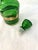 Mid-Century Italian Emerald Green Glass Decanter For Sale - Image 4 of 4