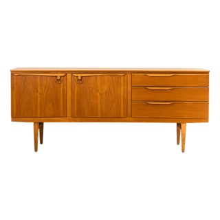 Restored Curved Teak Sideboard from Beautility, 1970s For Sale