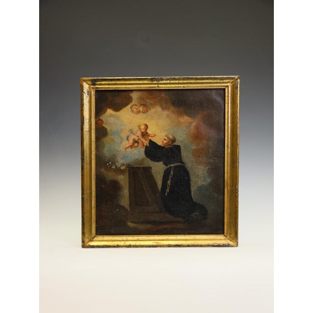 Figurative Composition, 18th Century, Oil Painting on Canvas, Framed, Set of 2 For Sale - Image 10 of 18