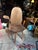 Vintage Geometric Abstract Metal Chair in the Style of Oswald H For Sale In Atlanta - Image 6 of 12