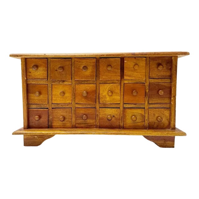 Mid-Century Mahogany Spice Dresser For Sale