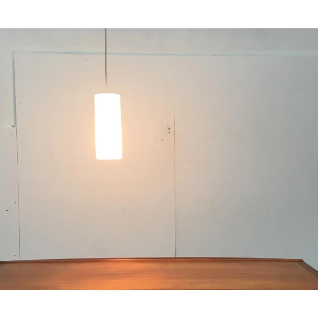 Mid-Century German Glass Pendant Lamps from Limburg, Set of 3 For Sale - Image 16 of 18