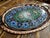 Hand Carved Oval Copper Tray with Handles For Sale - Image 6 of 11