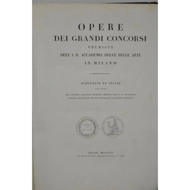 C.1825 Award Winning Architecture Engravings of Milan, Italy For Sale - Image 5 of 11