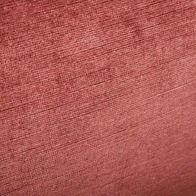 Textile Schumacher Temara Embroidered Print Pillow in Spice For Sale - Image 7 of 9