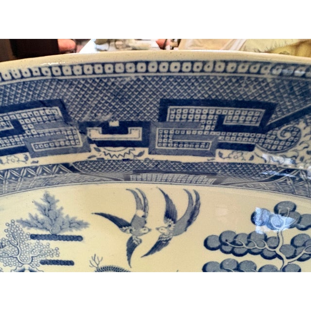 Late 19th Century English Transfer Ware Platter For Sale - Image 12 of 12