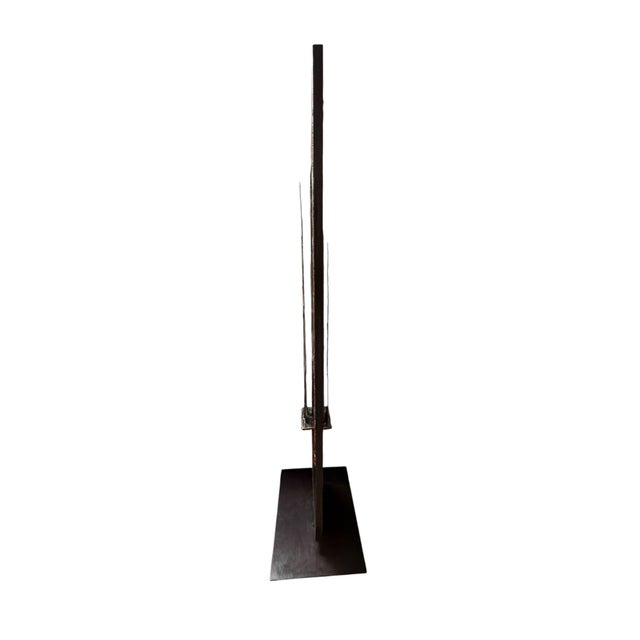 Carlos Page Free Standing Modern Metal Sculpture For Sale In Chicago - Image 6 of 12