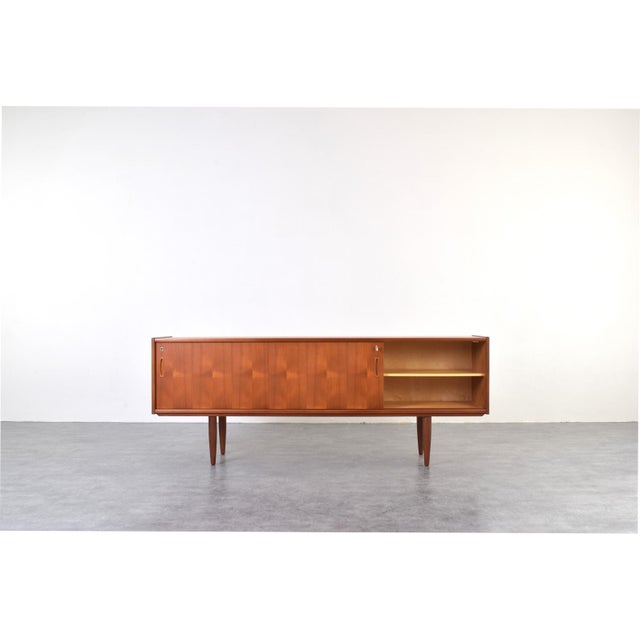 Mid-Century Modern Mid-Century Modern Danish Teak Sideboard, 1960s For Sale - Image 3 of 18