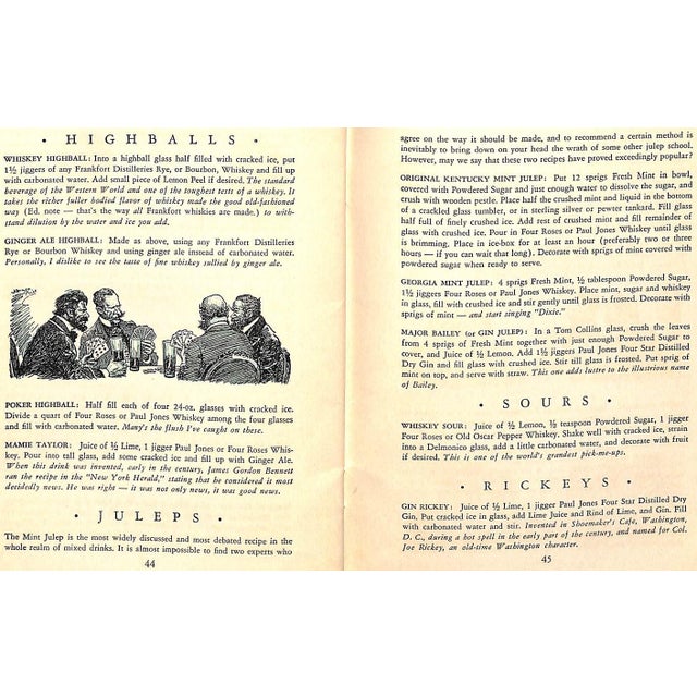 "Irvin S. Cobb's Own Recipe Book" 1934 Cobbs, Irvin S. For Sale - Image 4 of 17