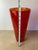 Henry Dean Mouth-Blown Red & Black Speckled Glass Vase, Signed For Sale - Image 10 of 10