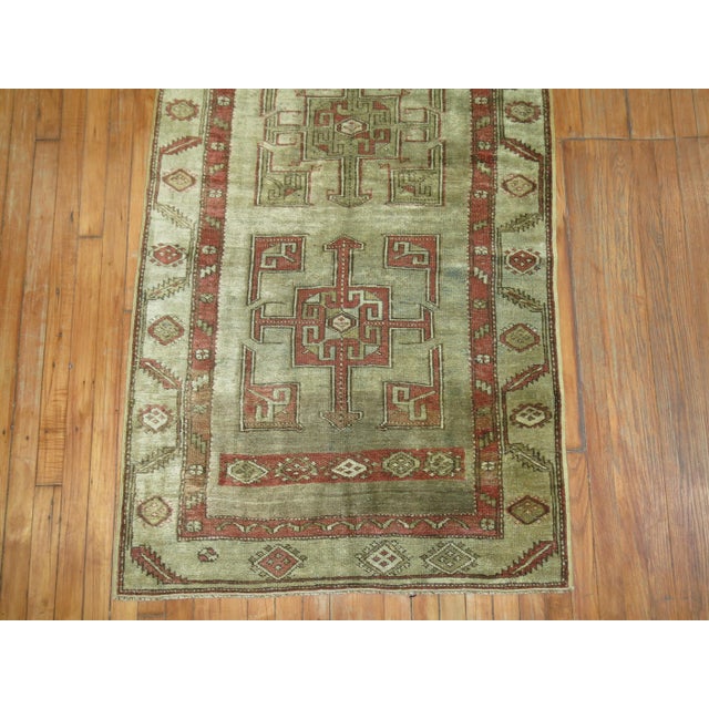 Antique Persian Kurd Runner For Sale - Image 10 of 18