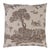 This pillow features Western Toile with a knife edge finish. Inspired by an 18th-century Jean-Baptiste Huet toile in our...