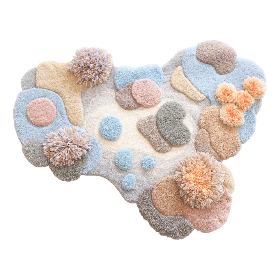 Winter Pearls Rug from Alfie Fuzzy Friends | Chairish
