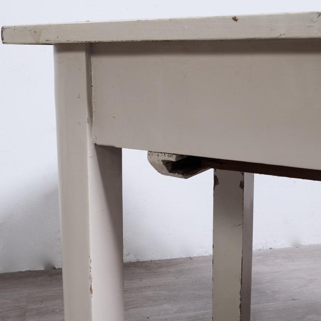 Wooden Kitchen Table with Pasta Drying Rack and Rolling Pin, 1960s For Sale - Image 12 of 17