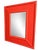 Chippendale Coral Bamboo Weave Wall Mirror For Sale - Image 3 of 4