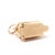 1950s Vintage Chapel Charm With Bride and Groom, 14k Yellow Gold, Length .5 In For Sale - Image 5 of 8