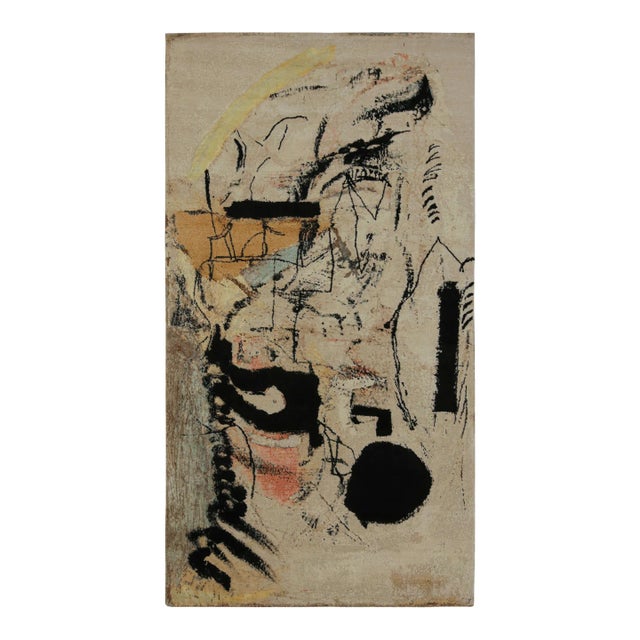 Rug & Kilim’s “Bell and Chime” Abstract Rug by Arthur Lanyon For Sale