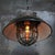 1950s Vintage Industrial Factory Pendant Light in Black Enamel and Cast Iron For Sale - Image 5 of 6