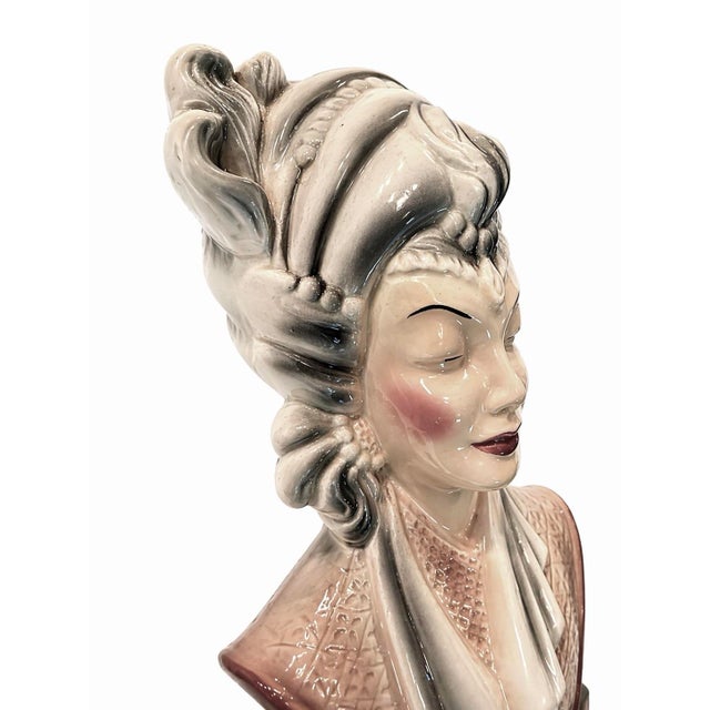 Authentic MCM, Nevis and Smith accent lamp, historically known as a TV lamp. It features a beautifully dressed exotic...