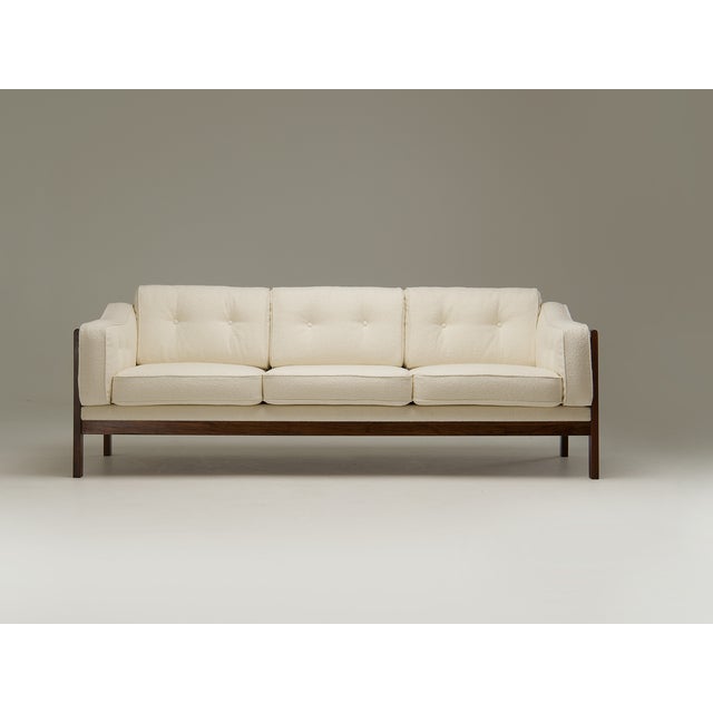 This is a rare three-seater sofa from the "Monte Carlo" series, designed by Ingvar Stockum in 1965. The production was...