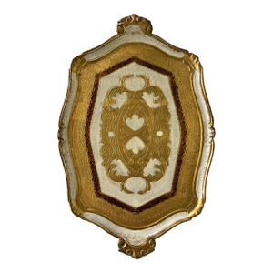 Mid-Century Italian Florentine Gilt Tray