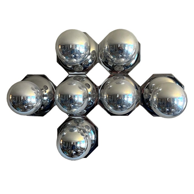Designed by Motoko Ishii for Staff Leuchten, Germany in the 1970s these terrific lamps are equal parts lighting and...