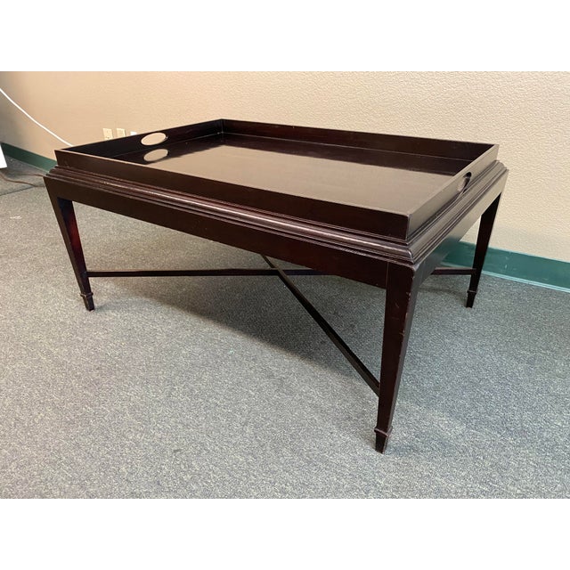 Baker Furniture Barbara Barry Butler Tray Coffee Table | Chairish