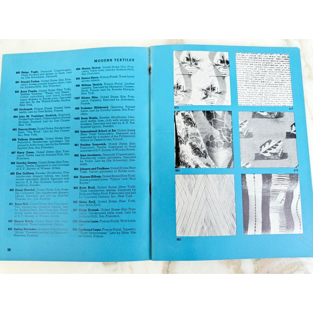 1930s Decorative Arts Official Catalog Department of Fine Arts Division of Decorative Arts 1939 For Sale - Image 5 of 6