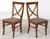 Mid 20th Century Set of 10 Regency Oak X-Back Dining Chairs, Mid 20th Century For Sale - Image 5 of 5