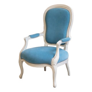 Walnut Armchair, France, 1920 For Sale