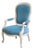 Walnut Armchair, France, 1920 For Sale