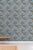 Shell of a Good Time Grasscloth Wallpaper by House Party | Ocean Blue | 6 Yards For Sale In Charlotte - Image 6 of 8