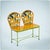 Hand-Painted Children's Garden Seating Set, India, 1980s, Set of 5 For Sale - Image 10 of 18
