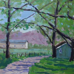 Desertscapes Contemporary Impressionist Style Oil Painting