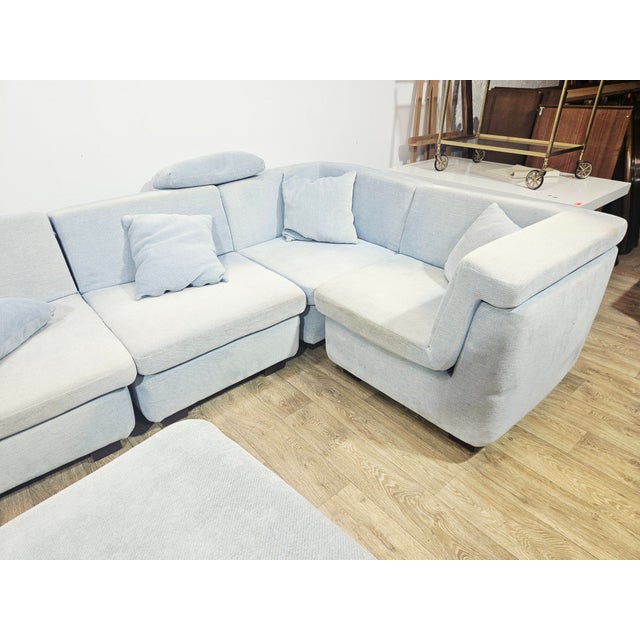 Modular Corner Sofa from Rolf Benz, 1970s, Set of 9 For Sale - Image 10 of 18