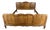 Vintage French Bed Frame in Oak For Sale