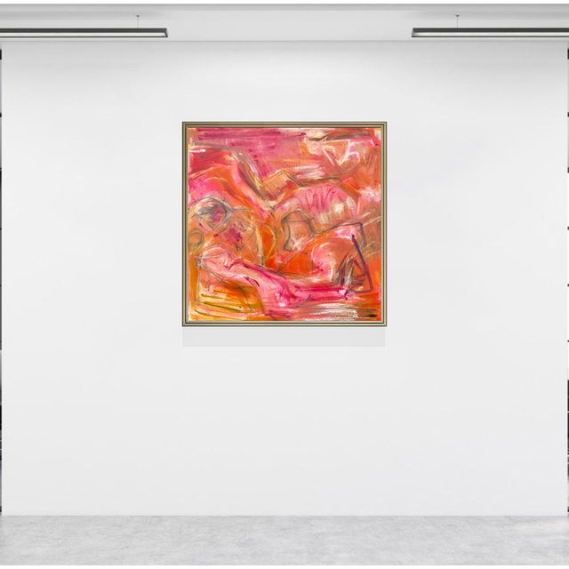 "Angel" by Trixie Pitts Abstract Expressionist Oil Painting For Sale In Nashville - Image 6 of 10