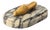 Antique Marble Paperweight with Carved Stone Shoe from Befos, 1800s For Sale