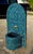 2020s Petrol Blue Arched Moroccan Mosaic Tile Fountain For Sale - Image 5 of 7