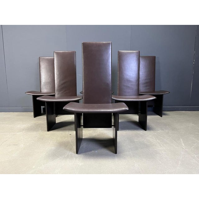 Stunning 'Rennie' dining chairs designed by Kazuhide Takahama for Studio Simon. They where produced from 1970 to 1979....