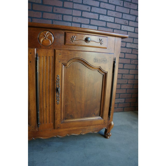 Late 20th Century Henredon Pierre Deux French Country Sideboard For Sale - Image 5 of 10
