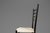 Set of Twelve (12) Mid-Century Italian Modern Bespoke Ebonized High-Back Dining Chairs in White Bouclé After Gio Ponti, Italy, C. 1960's For Sale - Image 12 of 17