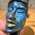 Blue and Gold-Toned Bust Figurines Male & Female Paper Weights For Sale - Image 11 of 15