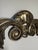 1970s Traditional Neoclassical Solid Brass Wall Accent Pediment For Sale In Houston - Image 6 of 11