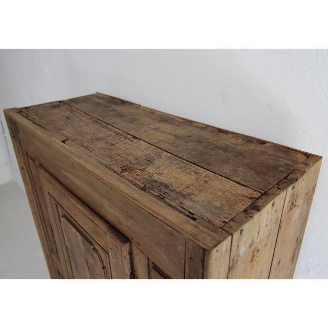 19th Century Primitive Oak Cupboard For Sale - Image 16 of 18